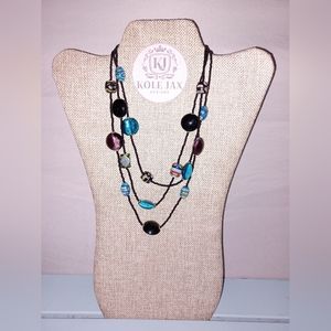 Beaded Infinity Necklace